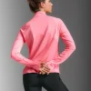 Best 2XU Aero 1/2 Zip Pink Glow/White Reflective