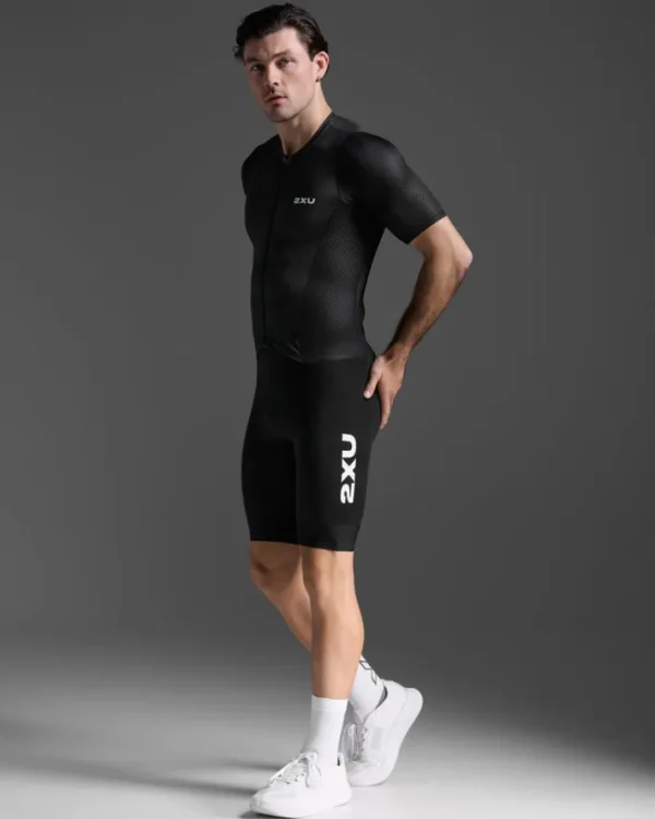 Fashion 2XU Aero Hex Sleeved Trisuit