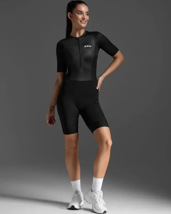 Clearance 2XU Aero Hex Sleeved Trisuit