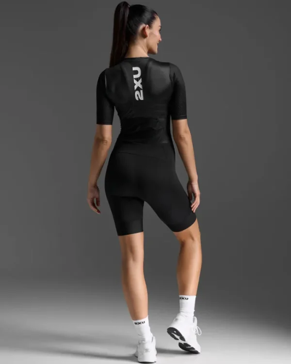 Clearance 2XU Aero Hex Sleeved Trisuit