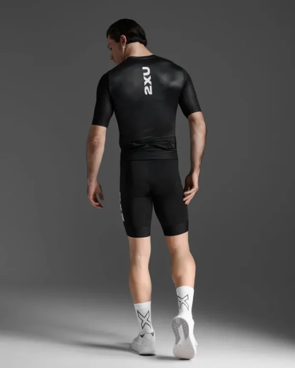 Fashion 2XU Aero Hex Tri Sleeved Top