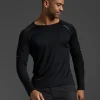 Clearance 2XU Aero Long Sleeve Black/Silver Reflective