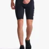 New 2XU Aero 9" Tri Shorts Black/White