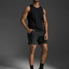 Sale 2XU Aero Tank Black/Silver Reflective