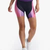 Hot 2XU Aero Tri Shorts Pastel Pink/Acai