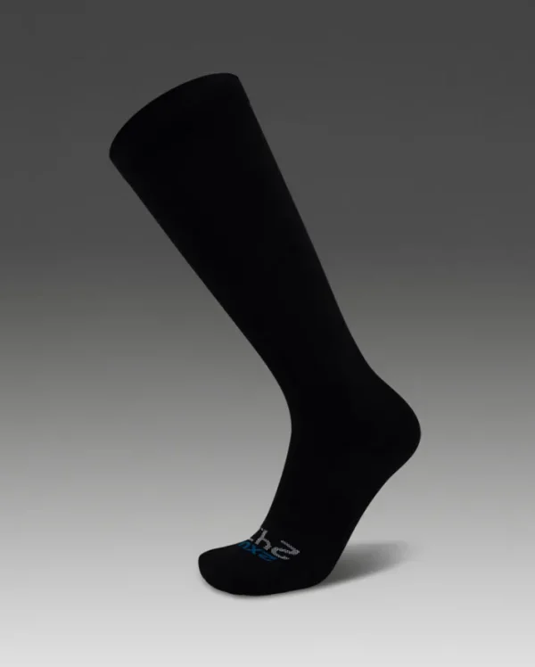 Clearance 2XU 24/7 Compression Socks Black/Black