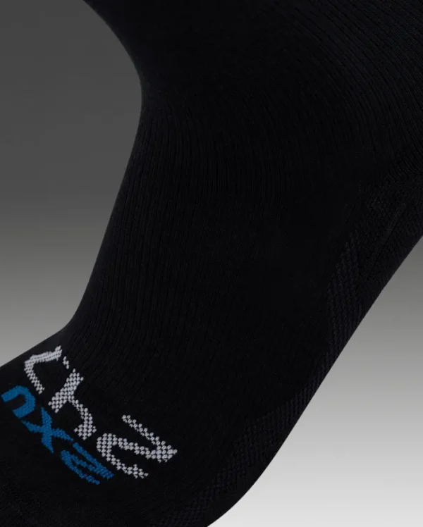 Clearance 2XU 24/7 Compression Socks Black/Black