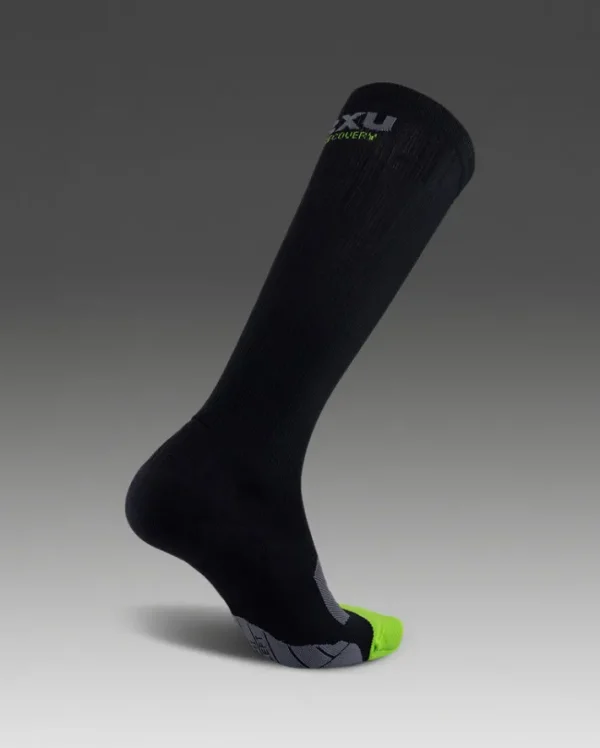 New 2XU Compression Socks For Recovery Black/Grey