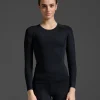 Online 2XU Core Compression Long Sleeve Black/No Logo