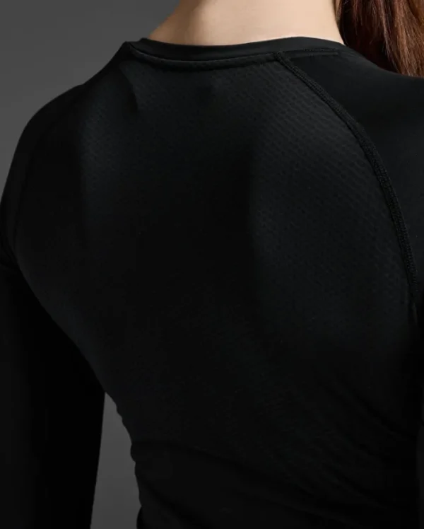 Online 2XU Core Compression Long Sleeve Black/No Logo