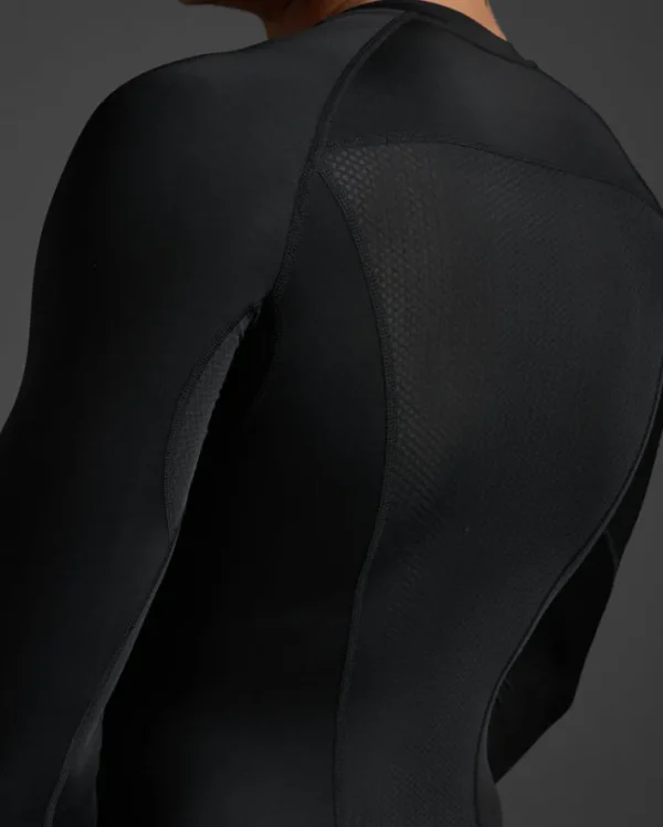 Outlet 2XU Core Compression Long Sleeve Black/No Logo