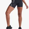 Outlet 2XU Core Compression 5" Shorts Black/Silver