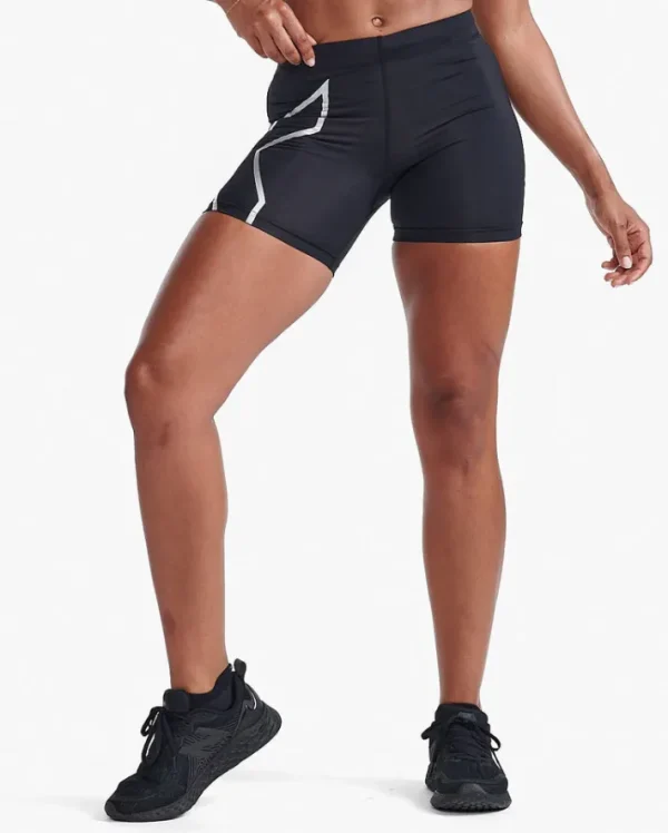 Outlet 2XU Core Compression 5" Shorts Black/Silver