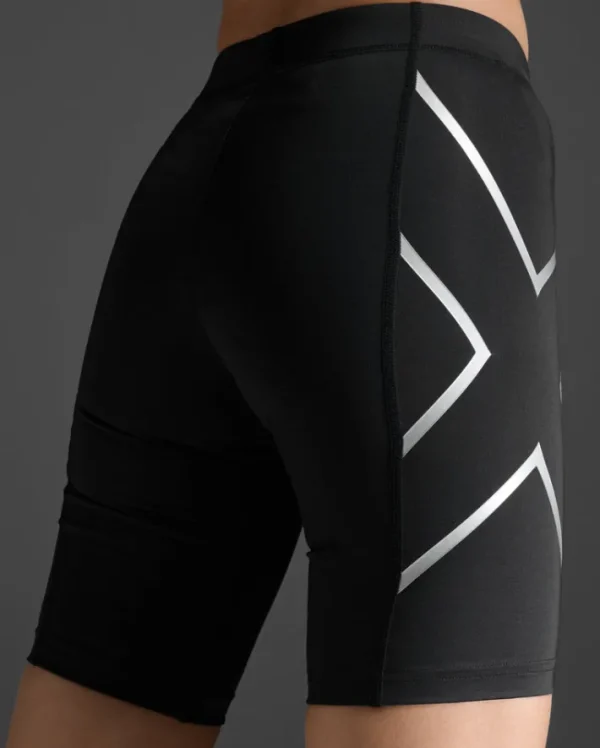 Fashion 2XU Core Compression Short Black/Silver