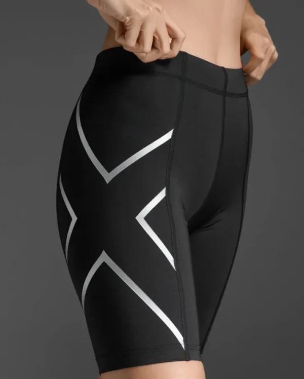 Fashion 2XU Core Compression Short Black/Silver