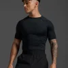 Clearance 2XU Core Compression Short Sleeve Black/No Logo