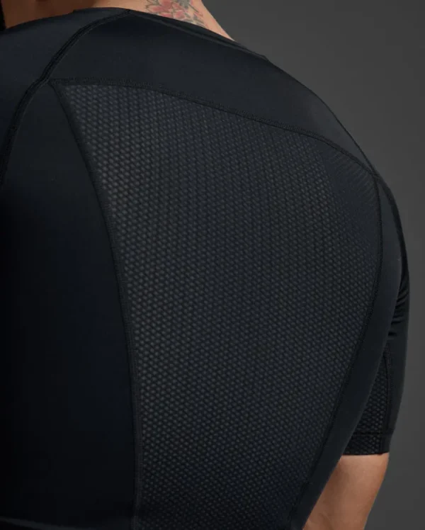 Clearance 2XU Core Compression Short Sleeve Black/No Logo