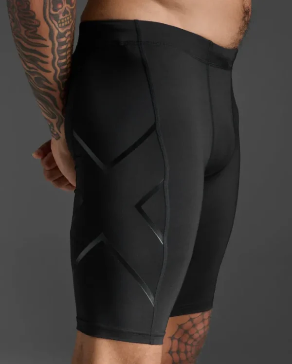 New 2XU Core Compression Shorts Black/Nero