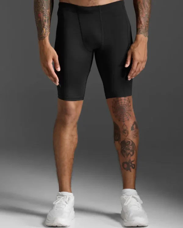 New 2XU Core Compression Shorts Black/Nero