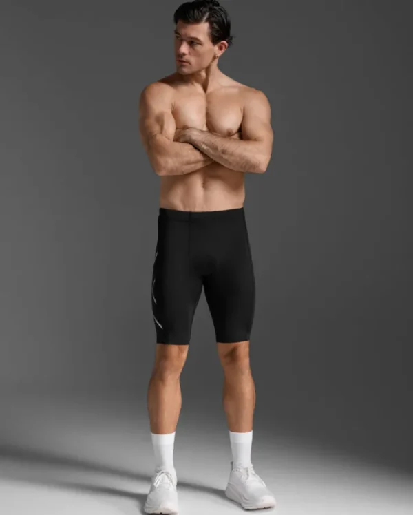 Hot 2XU Core Compression Shorts Black/Silver