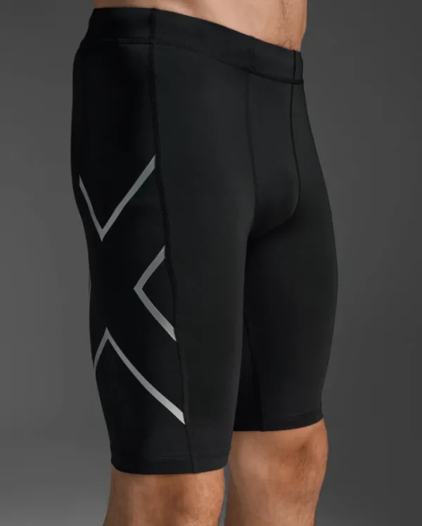 Hot 2XU Core Compression Shorts Black/Silver