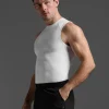 Hot 2XU Core Compression Sleeveless White/No Logo