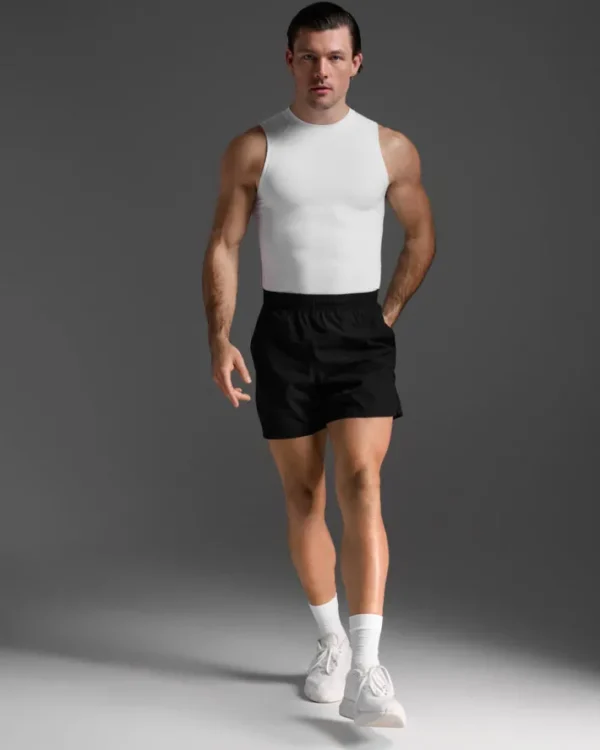 Hot 2XU Core Compression Sleeveless White/No Logo