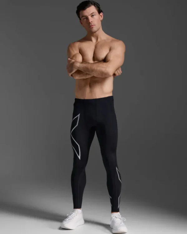 Hot 2XU Core Compression Tights Black/Silver