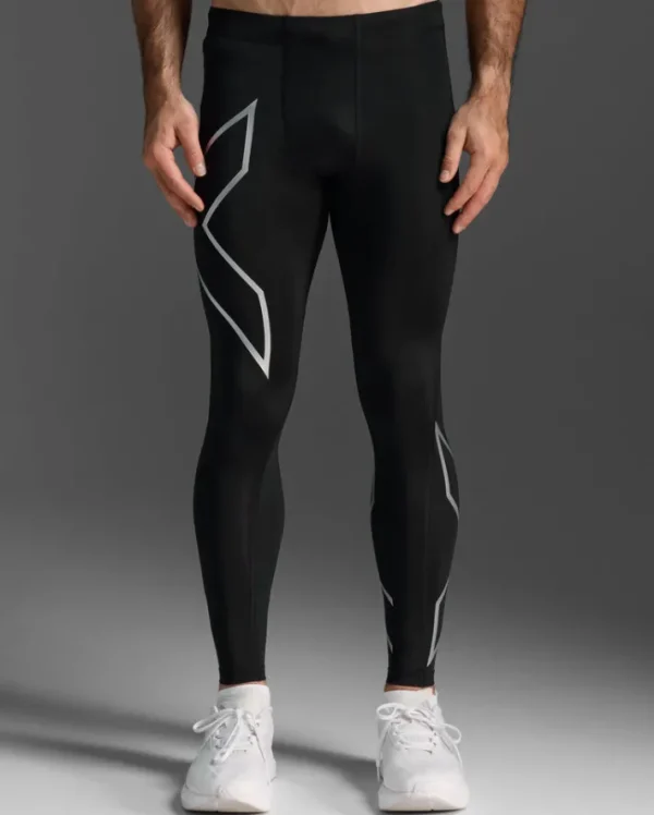 Hot 2XU Core Compression Tights Black/Silver