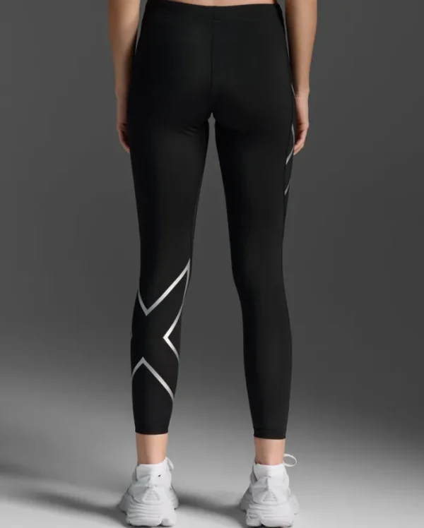 Discount 2XU Core Compression Tights Black/Silver