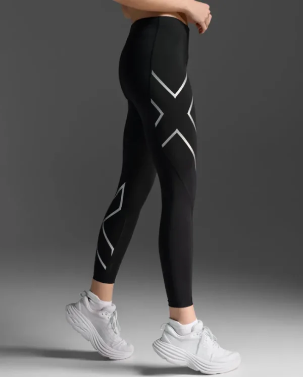 Discount 2XU Core Compression Tights Black/Silver