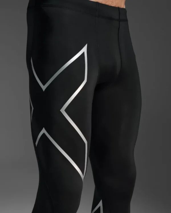 Hot 2XU Core Compression Tights Black/Silver