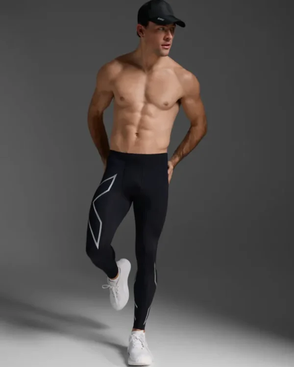 Hot 2XU Core Compression Tights Black/Silver