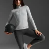 Fashion 2XU Flex 1/2 Zip Long Sleeve Harbor Mist/Harbor Mist