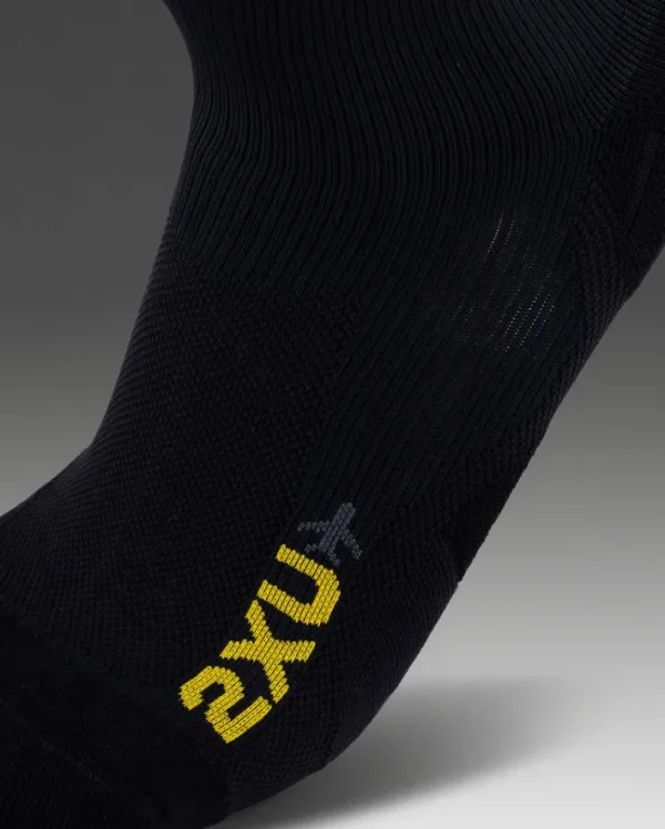 Discount 2XU Flight Compression Socks Black/Black