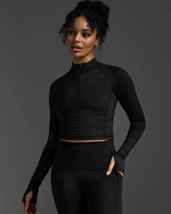 Clearance 2XU Form Soft Touch 1/2 Zip Long Sleeve