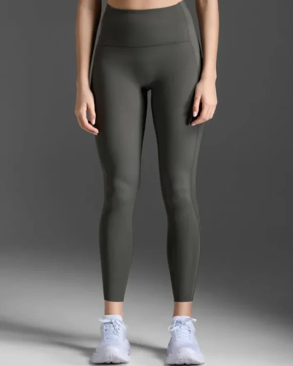 Outlet 2XU Form Stash Hi-Rise Compression Tights with Pockets Jupiter/Jupiter