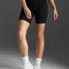 Sale 2XU Form Stash Hi-Rise 6" Bike Short with Pockets Black/Black