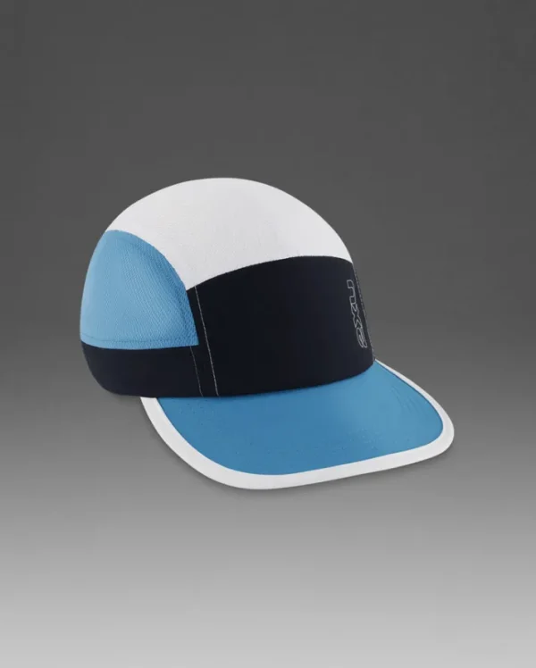 Online 2XU Light Speed Cap Midnight/Azure Blue