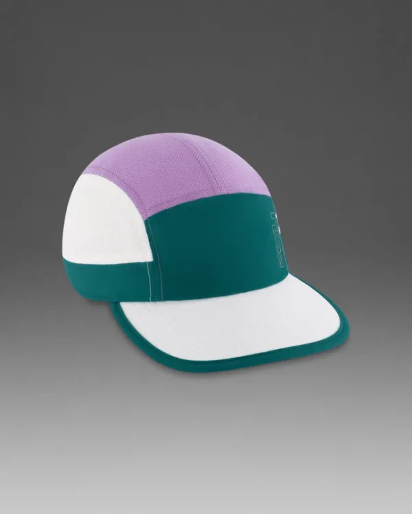 Hot 2XU Light Speed Cap Slate Green/Grape Fizz