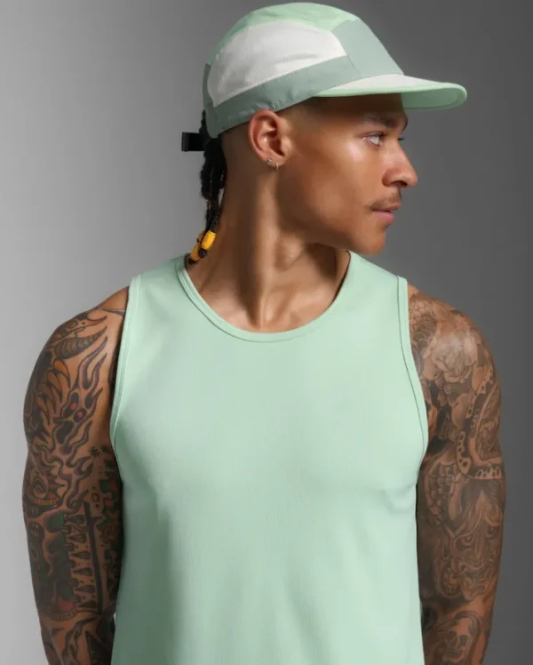 Fashion 2XU Light Speed Cap Eucalyptus/Digital Mint