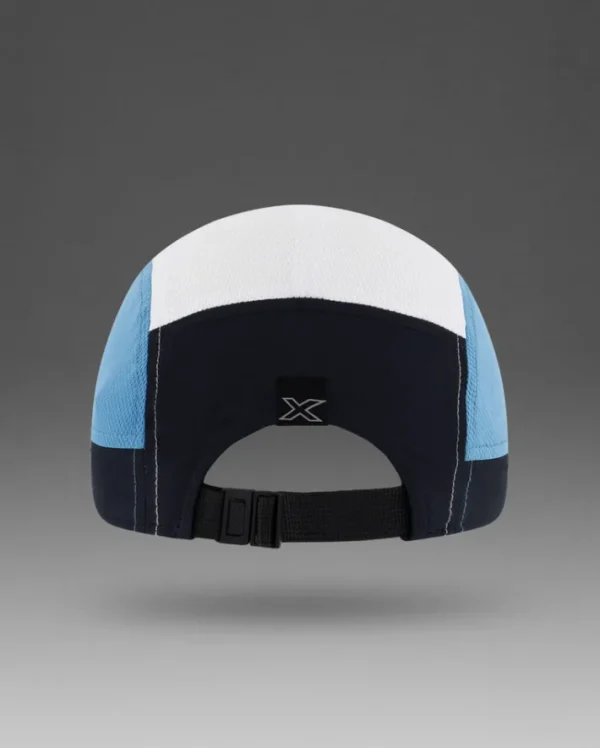 Online 2XU Light Speed Cap Midnight/Azure Blue