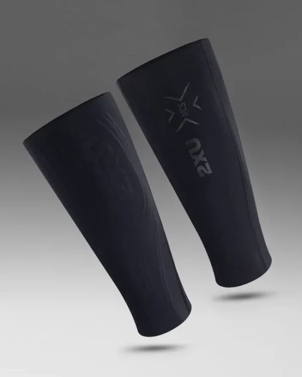 Fashion 2XU Light Speed Compression Calf Guards Black/Nero