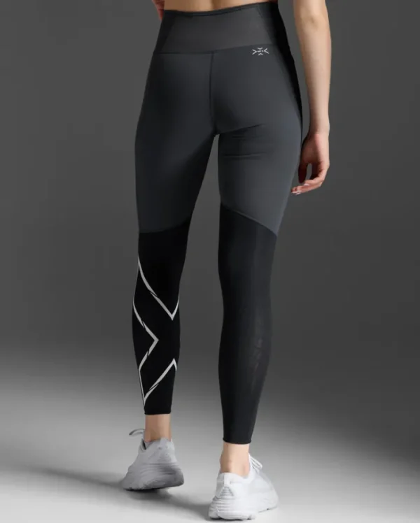 Online 2XU Light Speed React Hi-Rise Compression Tights