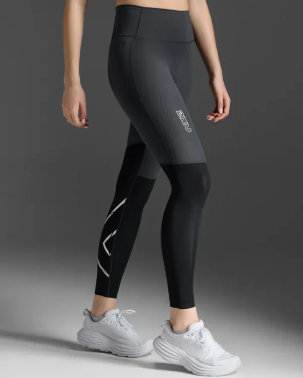 Online 2XU Light Speed React Hi-Rise Compression Tights