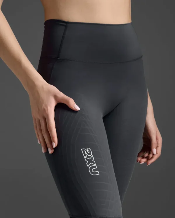 Online 2XU Light Speed React Hi-Rise Compression Tights