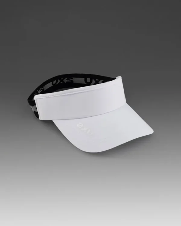 Fashion 2XU Performance Visor White/White