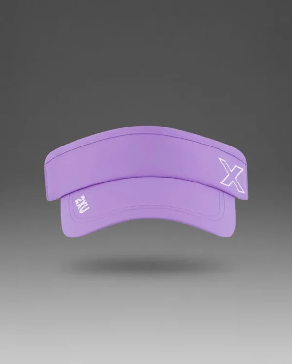 Hot 2XU Performance Visor Grape Fizz/White