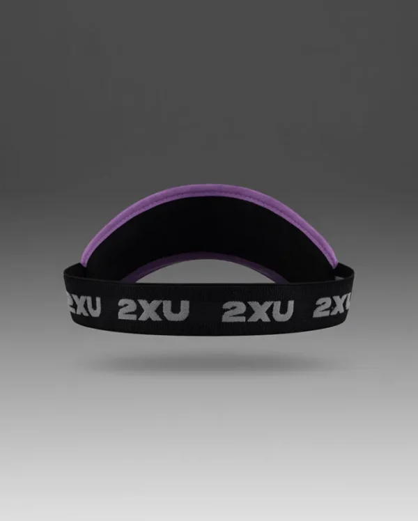 Best 2XU Performance Visor Thistle/White