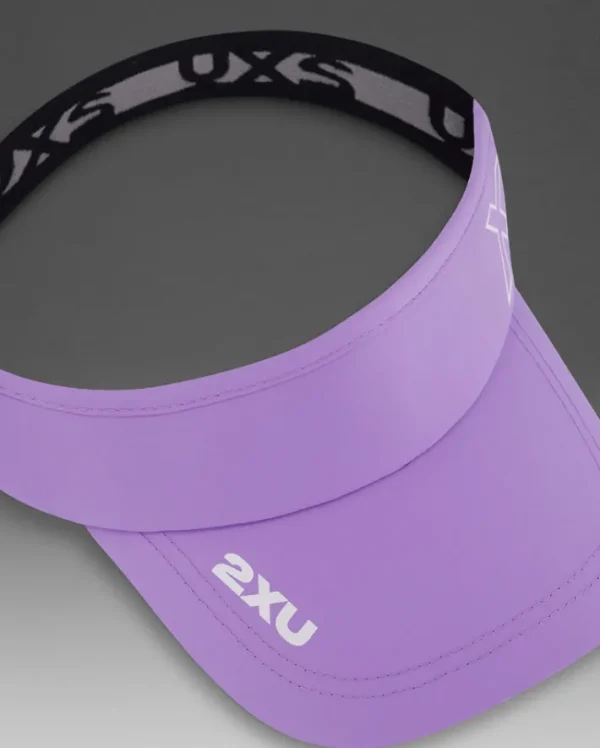 Hot 2XU Performance Visor Grape Fizz/White